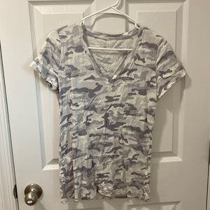 V Neck Camo shirt